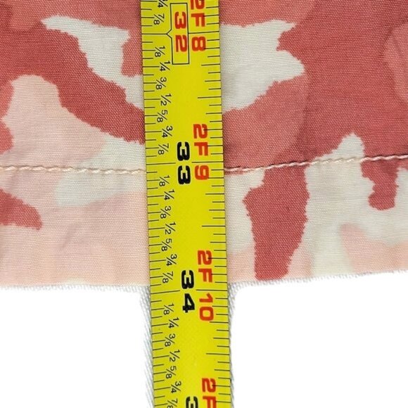 Columbia West Bluff Hooded Jacket Women Size L Pink Camo Front Zip Cinched Waist - Picture 10 of 13